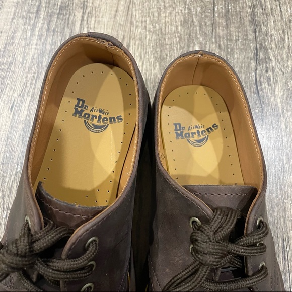Dr. Martens 1461 Oxford Brown Leather Gaucho - Picture 9 of 11